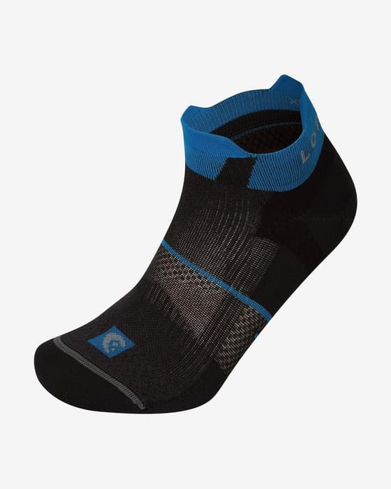 Calcetines Lorpen Running Precision Fit Eco negro azul eléctrico