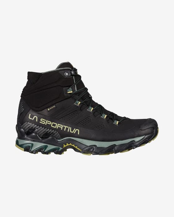 Chaussures de marche La Sportiva Ultra Raptor II Mid Leather GORE-TEX noir jaune