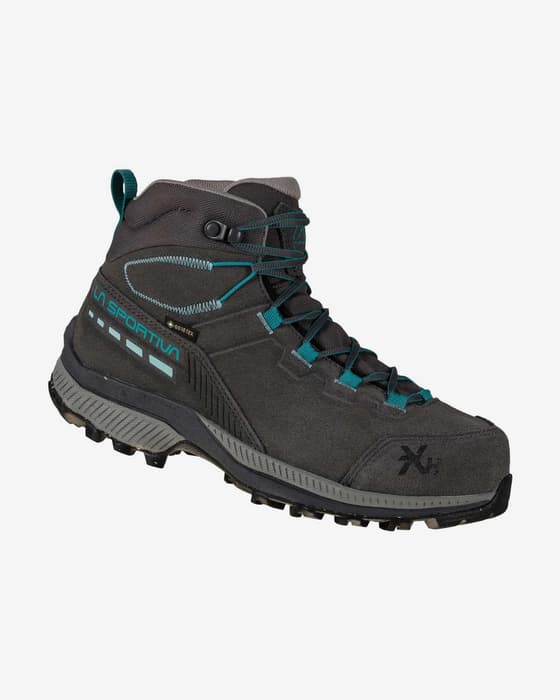 Botas La Sportiva TX Hike Mid Leather GORE-TEX gris azul mujer
