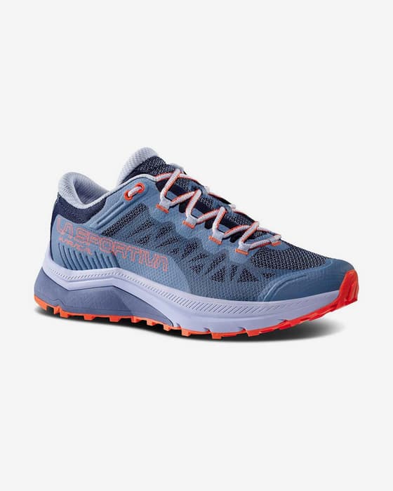 Zapatillas La Sportiva Karacal gris blanco naranja mujer