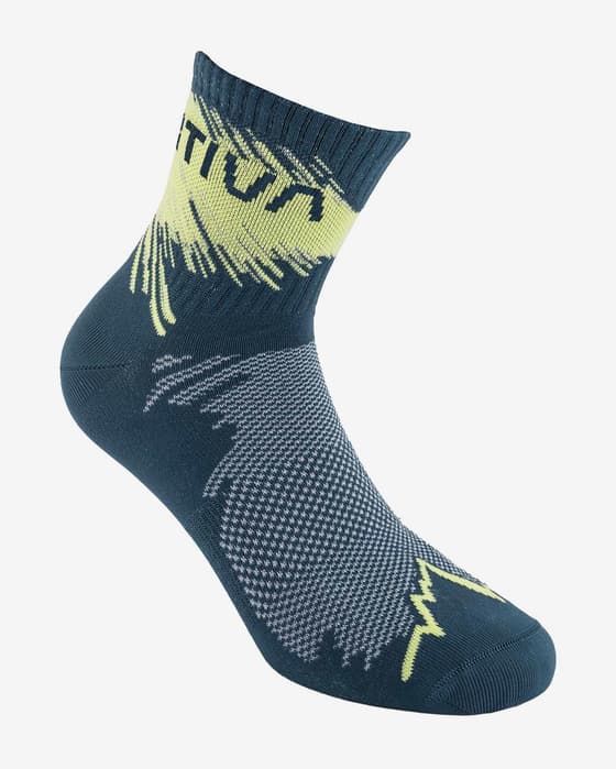 Calcetines La Sportiva Trail Running azul amarillo