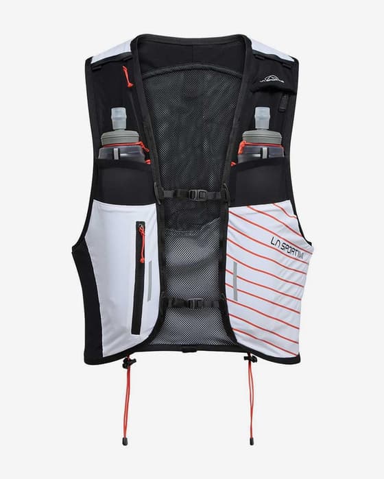 Chaleco hidratación La Sportiva Trail 10L blanco negro
