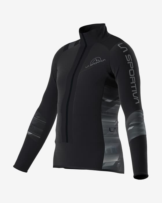 Chaqueta La Sportiva Stratos V negro gris oscuro