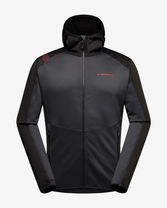 Sudadera con capucha La Sportiva Upendo gris oscuro negro
