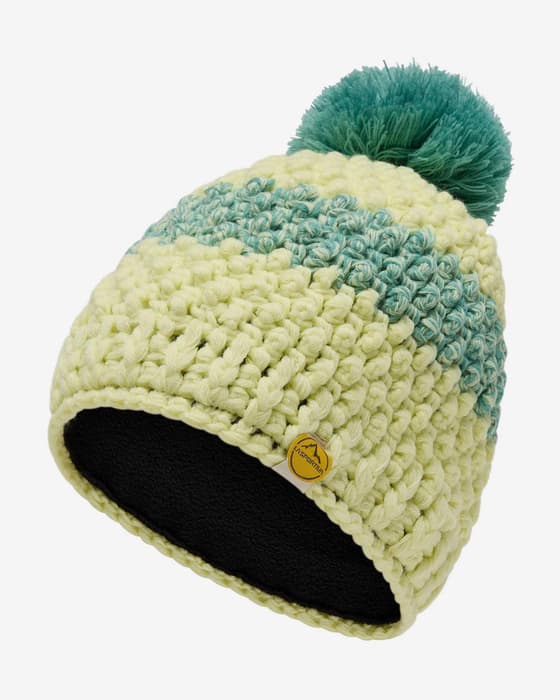 Gorro La Sportiva Terry verde claro amarillo mujer