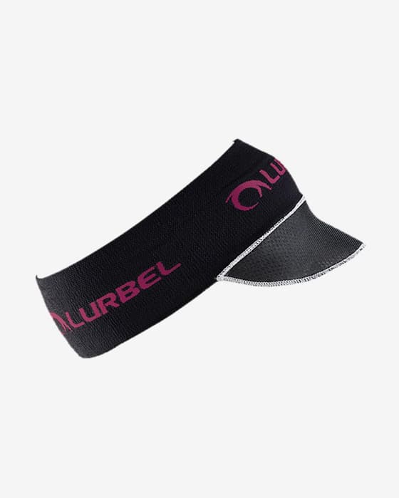Visera Lurbel Shade negro fúcsia