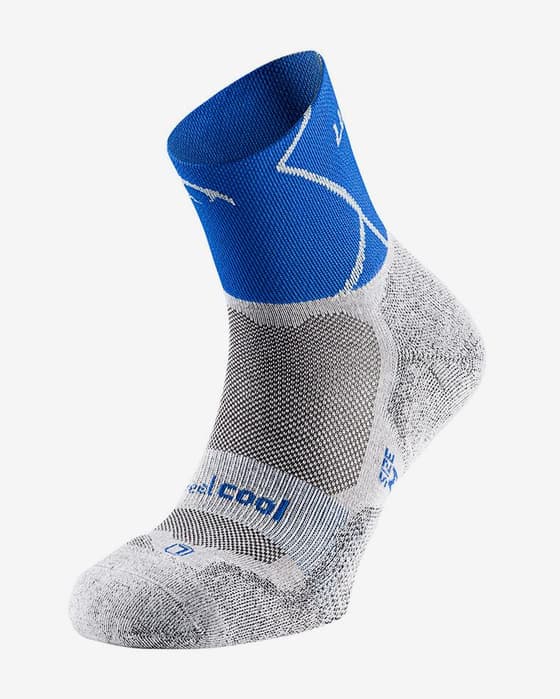 Meias Lurbel Track azul cinzento