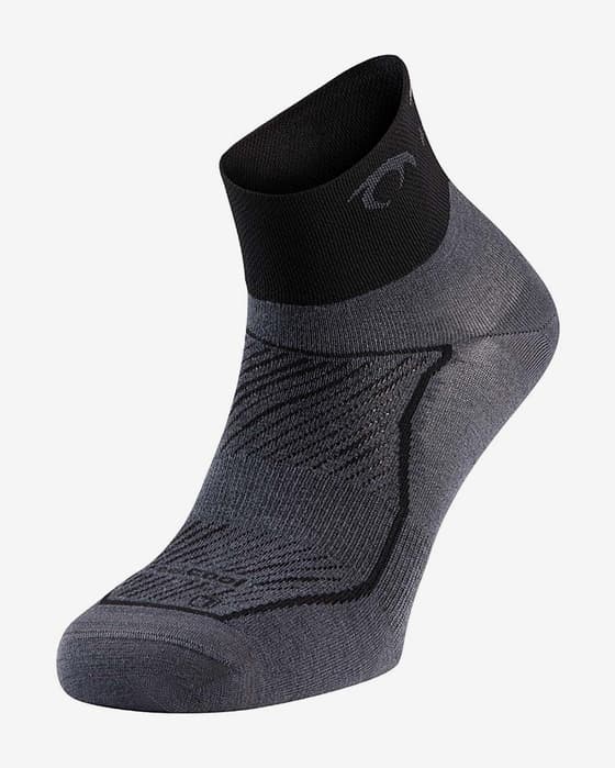 Calcetines Lurbel Race Three gris oscuro negro
