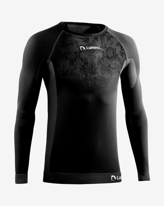 Camiseta Lurbel Win manga larga negro