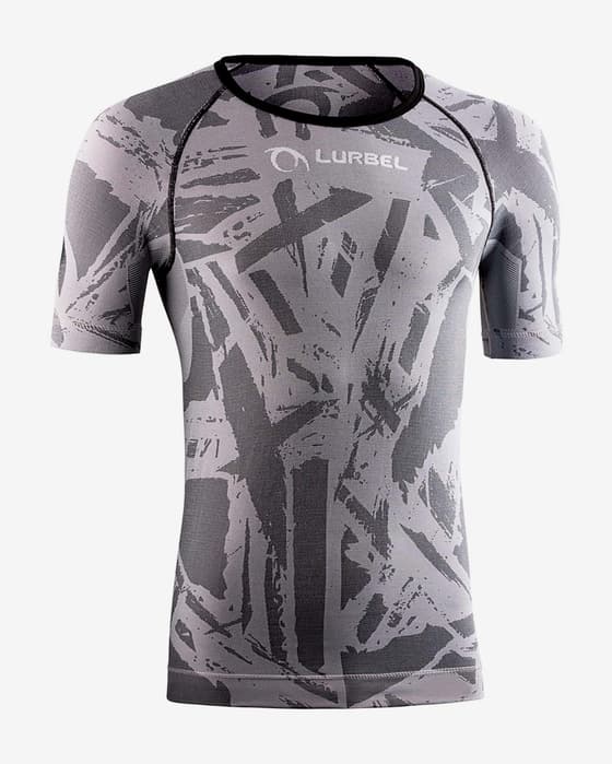 Camiseta Lurbel Spirit Blur manga corta gris