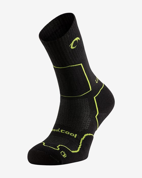 Calcetines Lurbel Logan Five negro verde lima