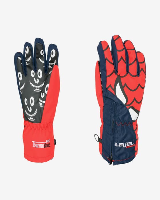 Guantes Level Lucky azul infantil