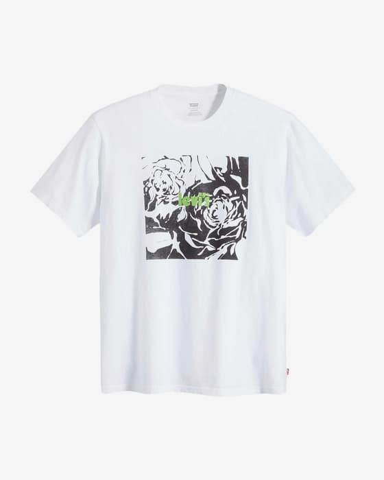 Camiseta Levi's Relaxed Fit manga corta blanco