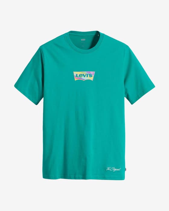 Camiseta Levi's Relaxed Fit manga corta verde