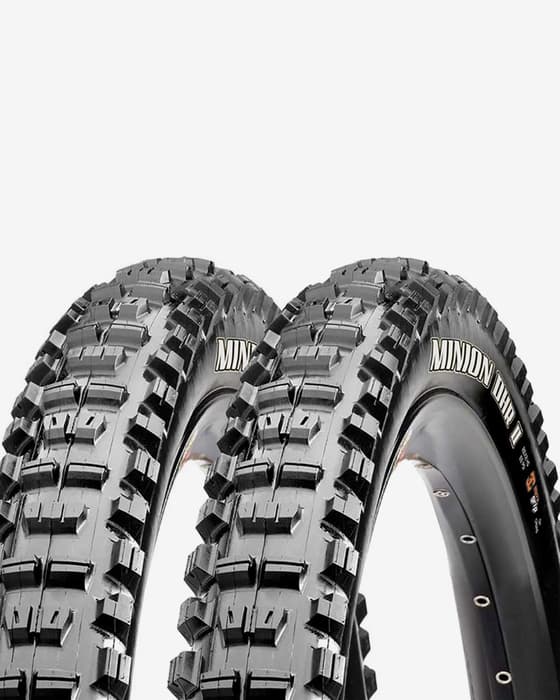 Zestaw składanych opon MTB Maxxis Minion DHR II EXO 26x2,30 Tubeless Ready (2 sztuki)