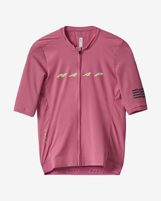 Maillot MAAP Evade Pro Base 2.0 manches courtes rose mauve