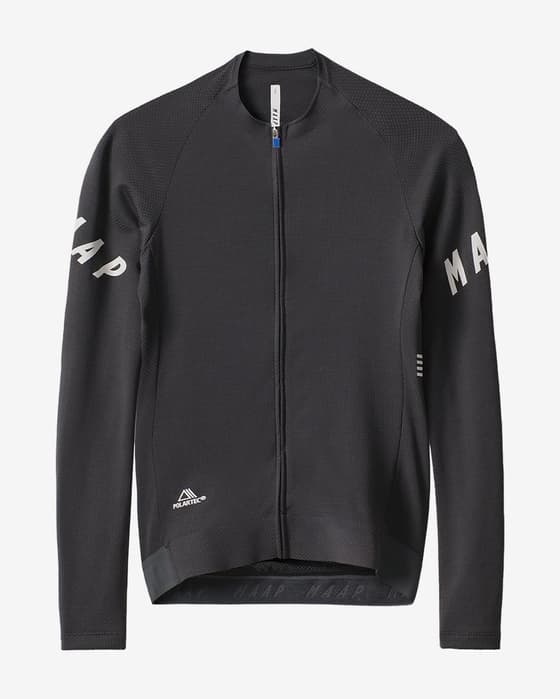 Maillot MAAP Aeon manches longues gris asphalte