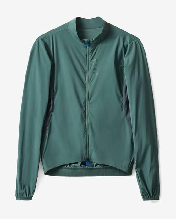 Chaqueta fina cortavientos MAAP Flow verde bálsamo mujer
