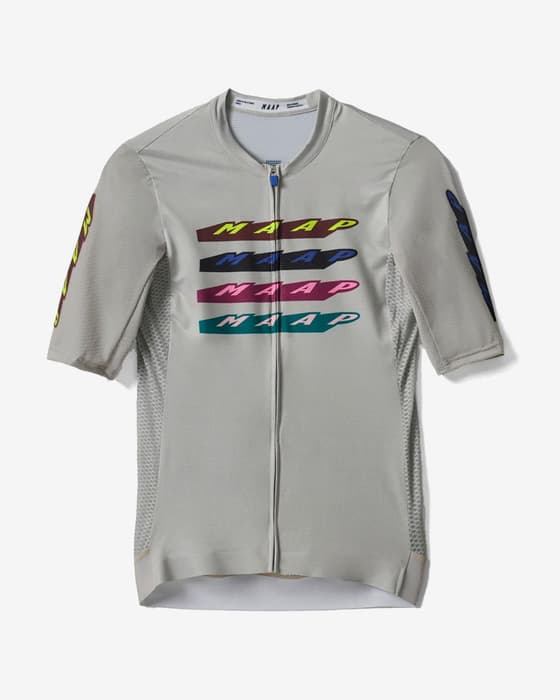 Maillot MAAP Evade X Pro Air 2.0 manches courtes gris brume femme