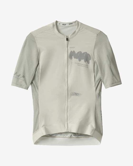 Maillot MAAP Aerate Pro Air 3.0 manches courtes gris nuage femme