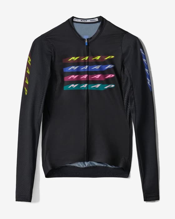 Maillot MAAP Evade X Pro Air 2.0 manches longues noir femme