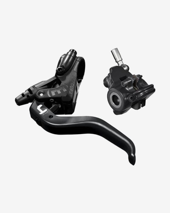 Freno de disco Magura MT4 FM Hidráulico FlatMount maneta 1 dedo negro cromo