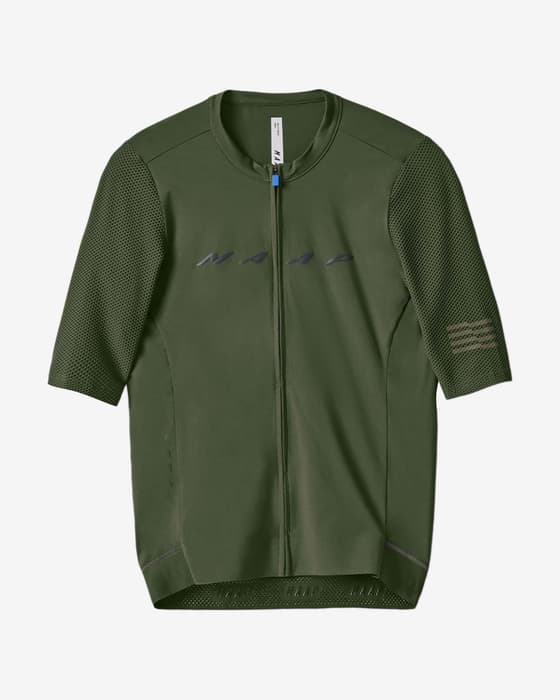 Maillot MAAP Evade Pro Base 2.0 manche courte vert bronze