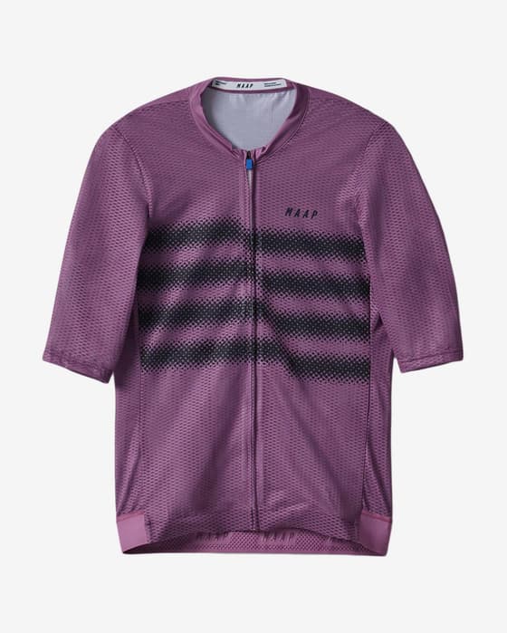 Maillot MAAP Blurred Out Ultralight Pro manche courte lilas noir
