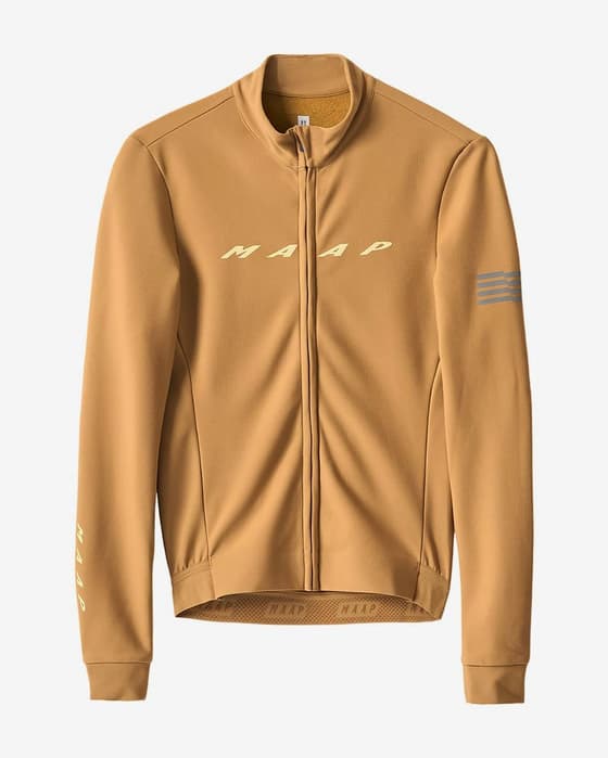 Maillot MAAP Evade Thermal 2.0 manche longue marron clair