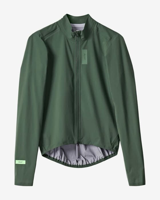 Chaqueta fina impermeable MAAP Atmos verde bronce