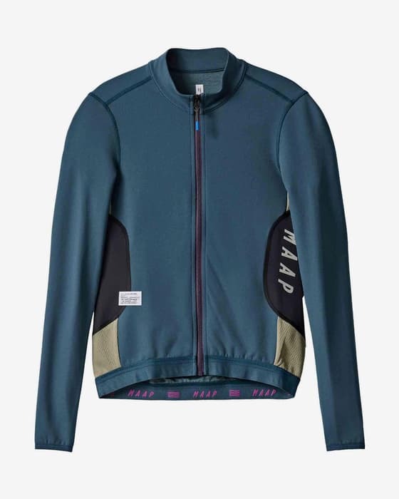 Maillot MAAP Alt_Road manche longue bleu minuit femme