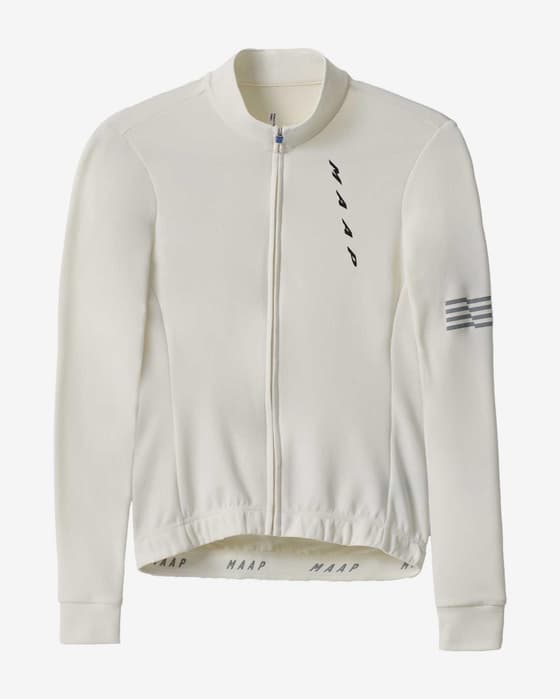 Maillot MAAP Embark Team manche longue blanc craie femme