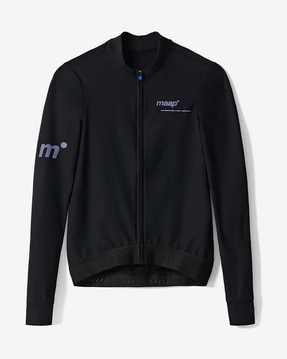 Maillot MAAP Training Thermal manche longue noir violet femme