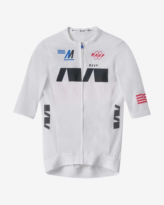 Maillot MAAP Trace Pro Air manche courte blanc femme