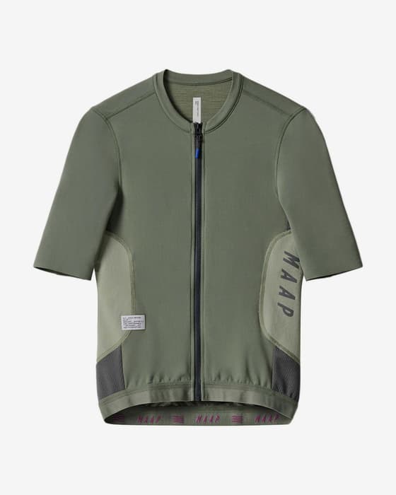 Maillot MAAP Alt_Road manche courte vert lichen femme