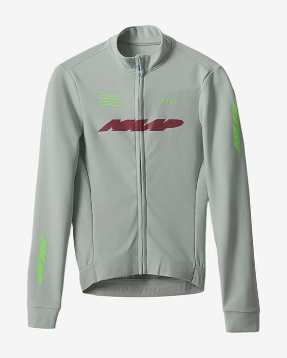 Maillot MAAP Eclipse Thermal 2.0 manche longue gris clair femme