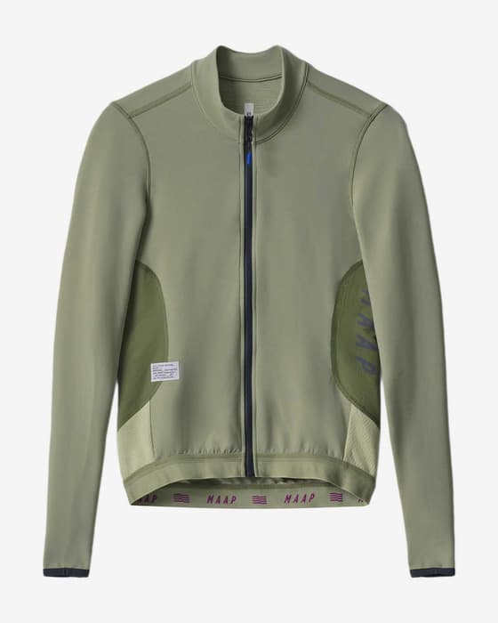 Maillot MAAP Alt_Road manche longue beige vert femme