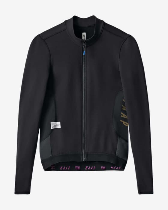 Maillot MAAP Alt_Road manche longue noir mat femme