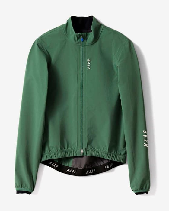 Chaqueta fina impermeable MAAP Prime verde mate mujer