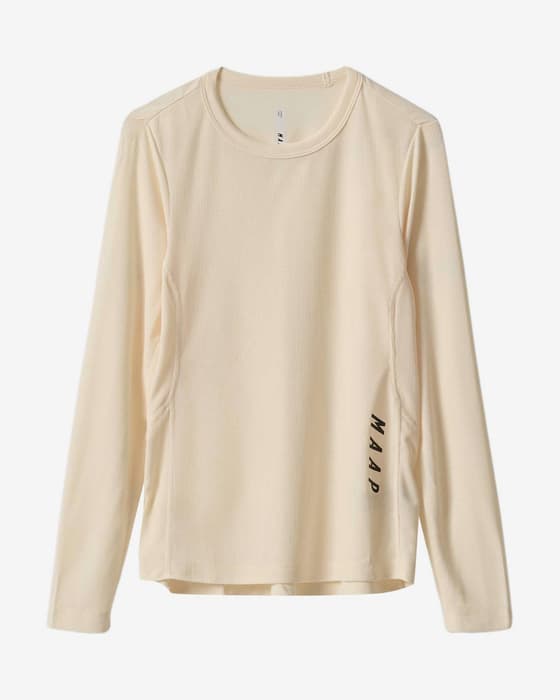 Maillot MAAP Alt_Road Tee 3.0 manche longue vanille femme