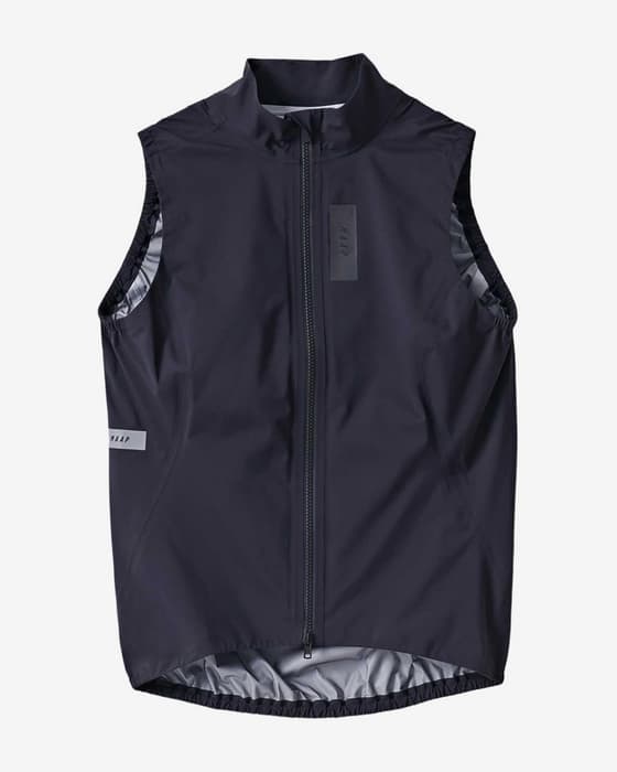 Chaleco impermeable MAAP Atmos negro mujer