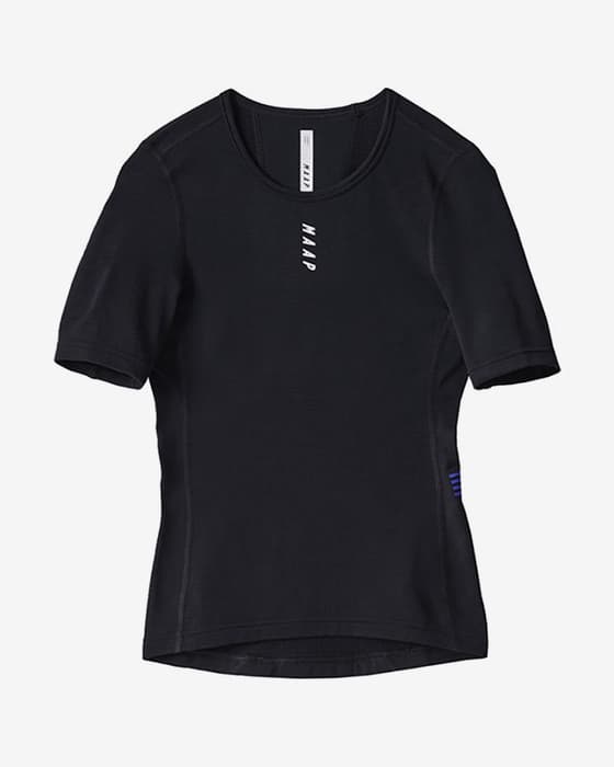 MAAP Thermal Damen Kurzarmunterhemd schwarz