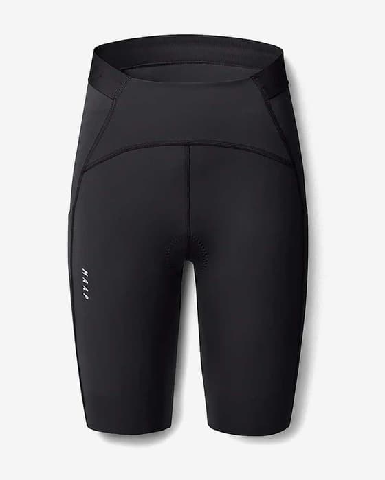 MAAP Sequence women's bibless cycling shorts black