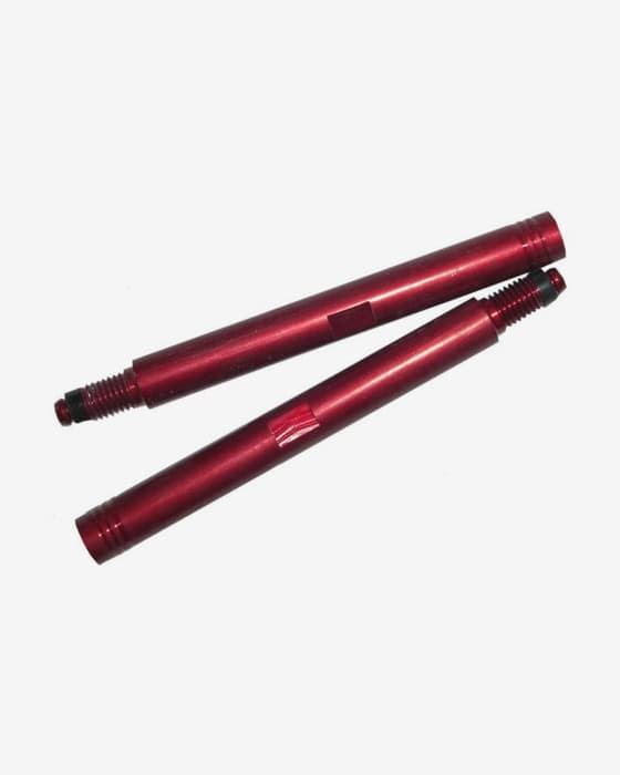 Prolongador de válvula Miche 60 mm rojo