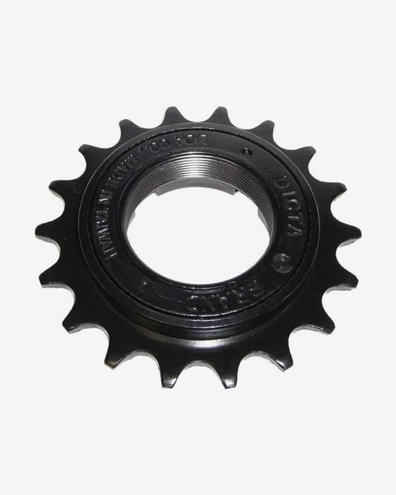 Corona de pista Miche 1/8 18D con rosca negro