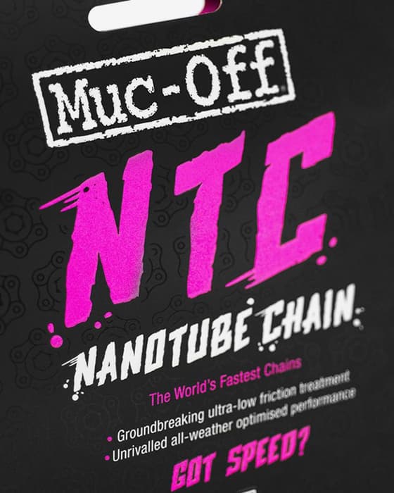 Cadena Muc-Off NTC SRAM 11V 114 eslabones plata