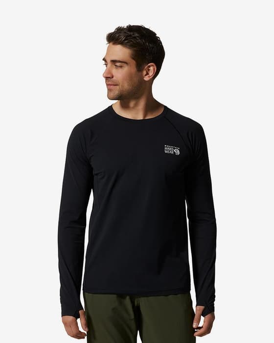 T-Shirt Mountain Hardwear Stretch Long Sleeve Black