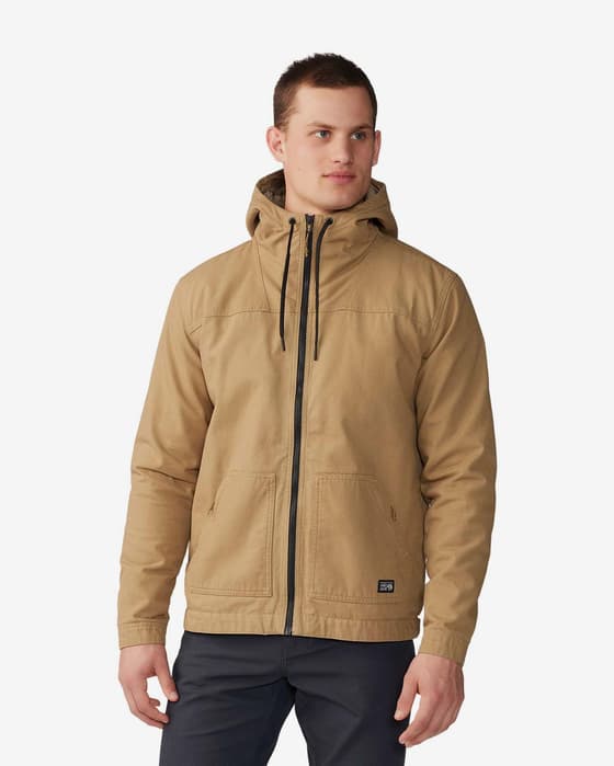 Chaqueta con capucha Mountain Hardwear Jackson Ridge marrón claro