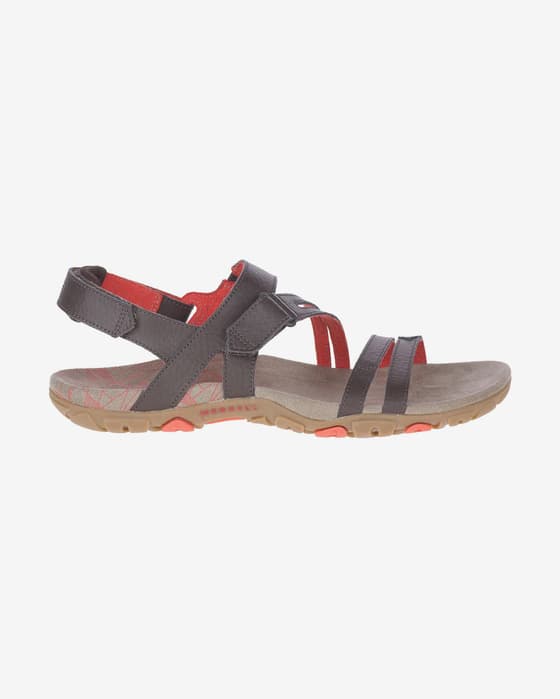 Sandały damskie Merrell Sandspur Rose Convert brązowe