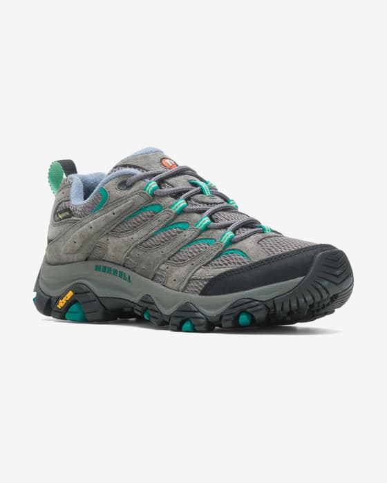 Zapatillas Merrell Moab 3 GORE-TEX gris verde turquesa mujer